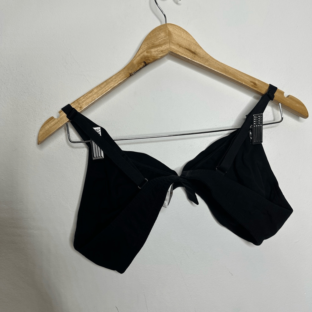 COSABELLA Free Cut Micro Tall Triangle Bralette FRECM1321 BLACK womens large L - Picture 3 of 6